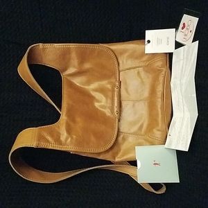 Authentic Rockler Caramel Hobobag